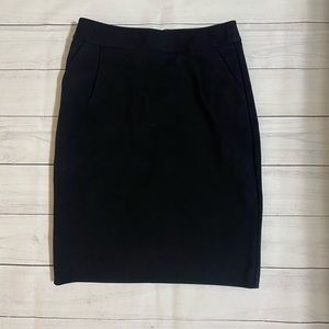 Banana Republic Black Pencil Skirt